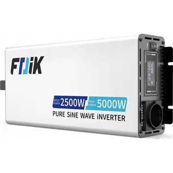 Měnič napětí Měnič Napětí inverter do auta 24V na 220V 5000W čistý sinusový průběh (čistá sinusoida)