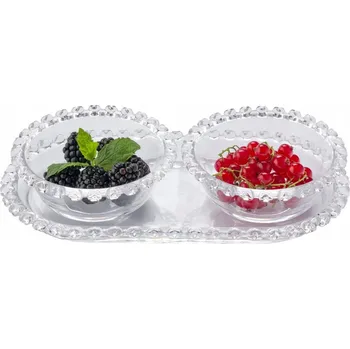 Obraz Mističky 11,5 cm na salát, skleněné, na skleněném talíři Altom Design Love