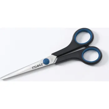 Kancelářské nůžky Nůžky Dahle Office Comfort Grip, 17,5 cm, černé