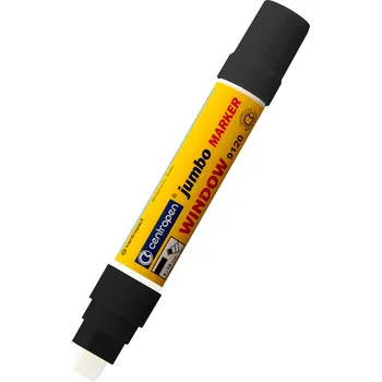 Křídový značkovač Centropen 9120 Jumbo Window, černý 2 - 15 mm