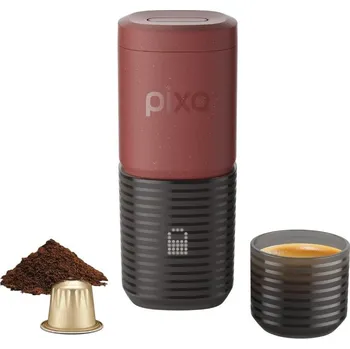 Kávovar Wacaco Pixapresso elektrický přenosný kávovar – Tuscan Red