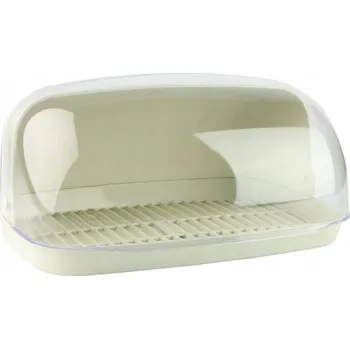 chlebník Jednodílný chlebník Viking béžový plast