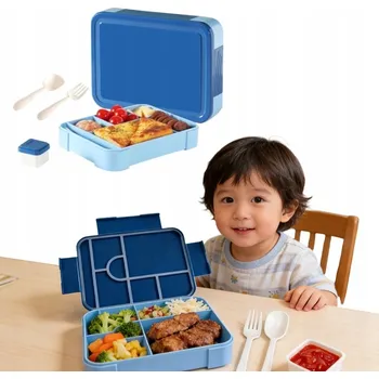 Svačinový box 1330ML dla dzieci lunchbox z sos boxem, pudełko piknikowe LUNCHBOX