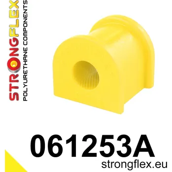 Silentblok nápravy 061253A: Strongflex Silentblok předního stabilizátoru varianta SPORT 25mm Yellow
