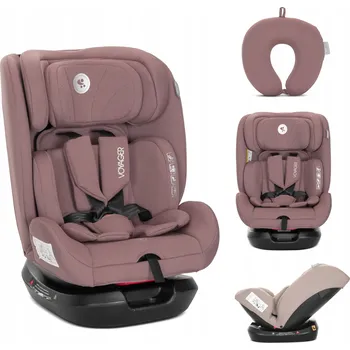 Autosedačka Autosedačka Lorelli Voyager růžová 0-36 kg 40-150 cm i-Size s upevněním na pás