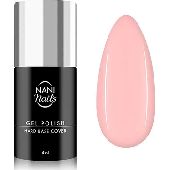 Přípravek na nehty NANINAILS Hard Base Cover Peachy Pink 5 ml