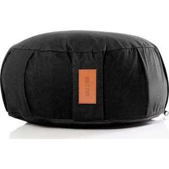 podložka na cvičení Gorilla Sports Meditační polštář, černý