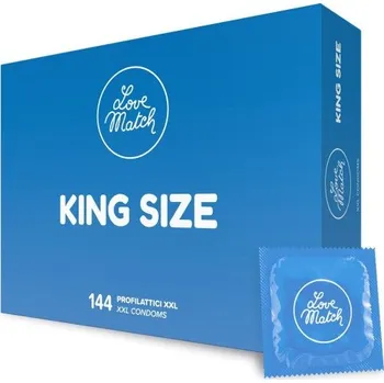 Kondom Kondomy Love Match King Size 144 ks