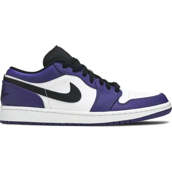 Pánská móda Air Jordan Jordan 1 Low Court Purple White EU: 37.5