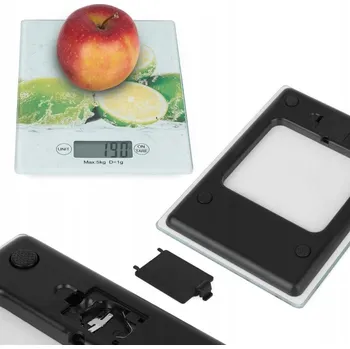 Kuchyňská váha Elektrická váha Tadar žlutá