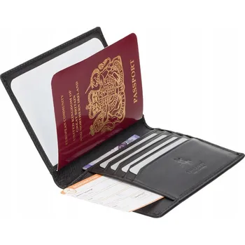 Obal na doklad Pouzdro na dokumenty Visconti , přírodní kůže