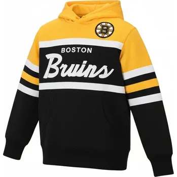 Pánská mikina Pánská mikina Boston Bruins NHL Head Coach Hoodie Current Logo Velikost: S