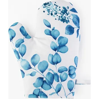 Chňapka Podpěrová s.r.o. Chňapka s magnetem MODRÉ KVĚTY