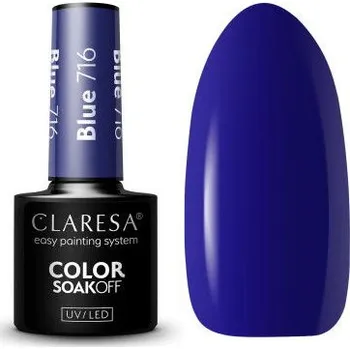 Lak na nehty Gél lak CLARESA Blue 716 5ml