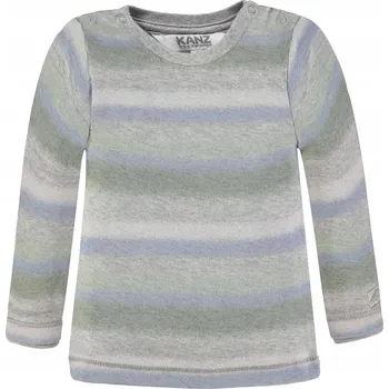 Chlapecké tričko s dlouhým rukávem šedé Kanz, vel. 62
