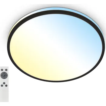 BRILONER Pulup LED stropní svítidlo, stmívatelné, dálkový ovladač, CCT, černá - BRILO BRILO 3821015