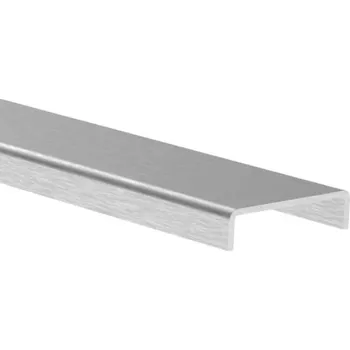 Zábradlí Hahn Steel Madlo na sklo o délce 6000 mm - Nerez AISI 304, broušený