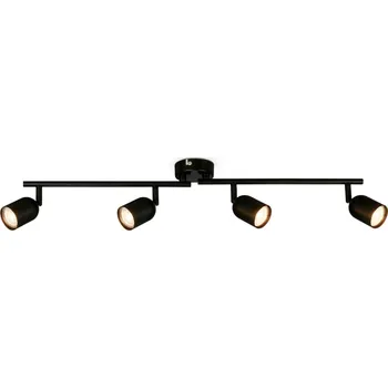 BRILONER Bodové svítidlo Spot, 70,5 cm, 4x GU10 max. 9W, černá - BRILO BRILO 2145045