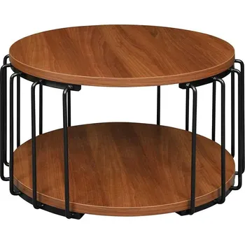 Konferenční stolek Konferenční Stolek Arwen-II 65x40 ořech/kov