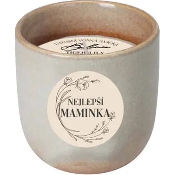 Bytová dekorace Keramická vonná svíčka 200 g - mamince