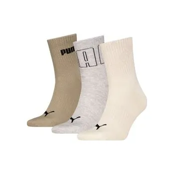 Pánské ponožky Puma unisex mesh logo short crew sock 3p 39/42