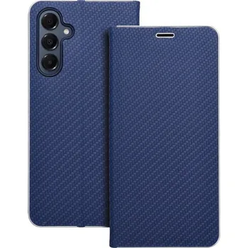 Pouzdro na mobilní telefon OEM Pouzdro LUNA Book Carbon SAMSUNG Galaxy A16 5G modré