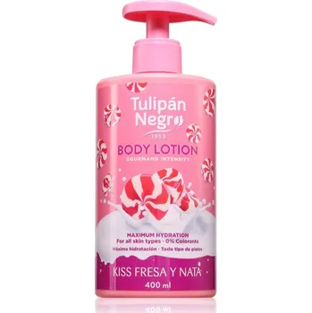 Tělový krém Tulipán Negro Fresa tělové mléko 400 ml