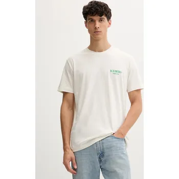 Pánské tričko Bavlněné tričko Iceberg F046.6327 béžová 01X, vel. M