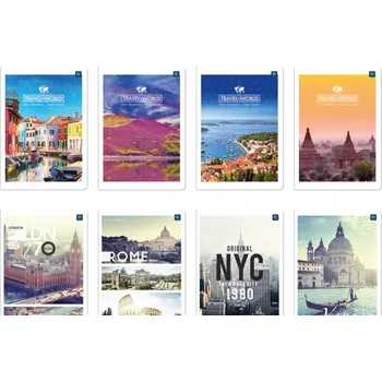 Sešit Sešit A5 s mřížkou Interdruk, 96 listů