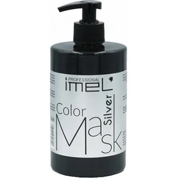 Vlasová regenerace IMEL COLOR MASK SILVER Tónovací maska na vlasy STŘÍBRNÁ 500ML