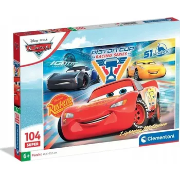 Puzzle Puzzle Super 104 dílků. Auta