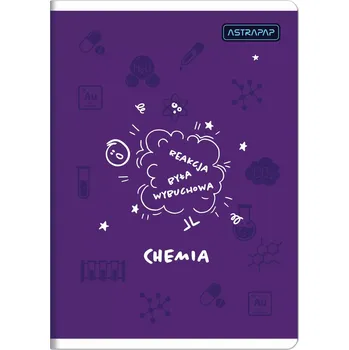 Sešit Tematický sešit ASTRAPAP A5, 60 listů, čtvereček, CHEMIE (Chemie)