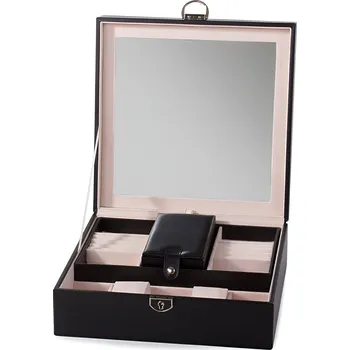 Šperkovnice Verk 01456 Šperkovnice se zrcátkem černá