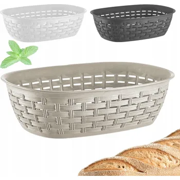 Úložný box Univerzální koš plast hnědý