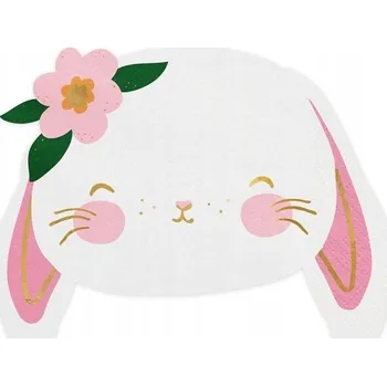 Papírový ubrousek Ubrousky RABBIT Králíček Birthday Party 20 ks