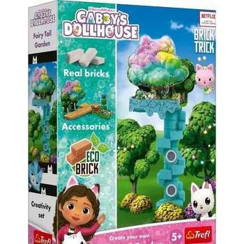 ostatní stavebnice BRICK TRICK TREFL VÍLÍ ZAHRADA 61959 STAVEBNICE STAVĚJTE Z CIHEL