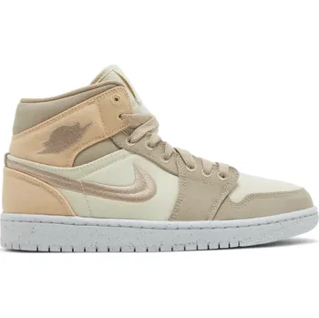 Pánská móda Air Jordan Jordan 1 Mid SE Canvas Khaki (W) EU: 40.5