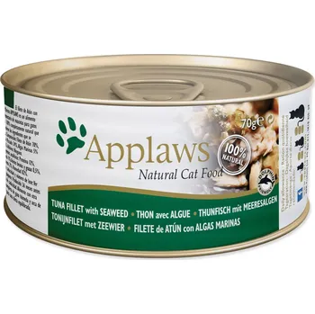 Konzerva Applaws Cat tuňák a mořská řasa 70g