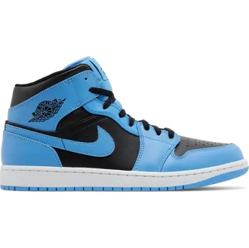 Pánská móda Air Jordan Jordan 1 Mid University Blue Black EU: 45.5