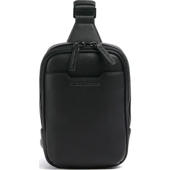 turistický batoh Armani Exchange Alex Batoh sling 20cm, 2L, černá, imitace kůže, 50555093