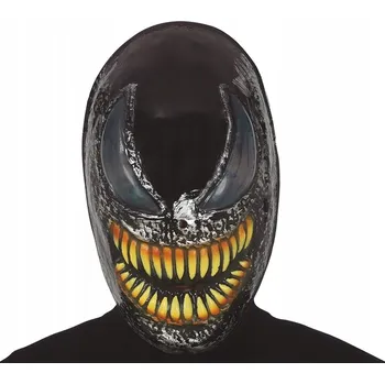 Karnevalová maska Maska na obličej Guirca GU1148, plastová, monstrum, černá