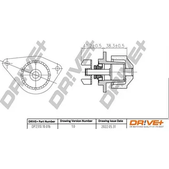 Chladič motoru Vodní čerpadlo, chlazení motoru DRIVE+ DP2310.10.016