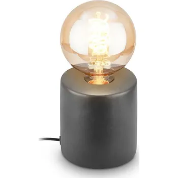 Lampička BRILONER Tubo stolní lampička - s vypínačem, E27 patice, max. 10W, antracit - BRILO BRILO 7658015