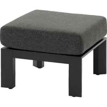 Zahradní stůl DEOKORK Hliníkový stolek/taburet 60x60 cm VANCOUVER (antracit)