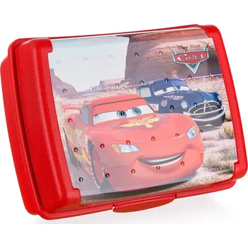 Svačinový box BANQUET box svačinový 17x13x6,5cm CARS s klick uz.PH