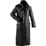 Kabát důstojnický kožený ČERNÝ, velikost 52