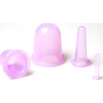 Masáž Masážní baňka průměr 3,5 cm/L Fialová