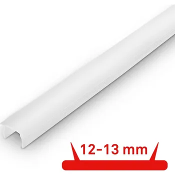 LED páska BRILONER Pimp your panel difuzor 12-13mm pro nástěnné panely, 130cm, zkrátitelný, klipový, bílá - BRILONER BRI 8043006