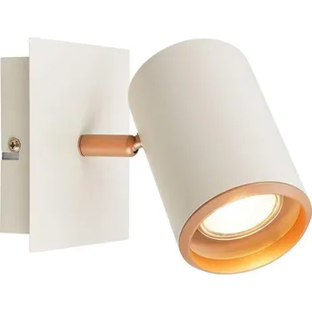 BRILONER Era nástěnné svítidlo - GU10 patice, max. 10W, nastavitelné, světlešedá / kávová - BRILONER BRI 2358014