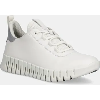 Pánské tenisky Kožené sneakers boty Ecco Gruuv 218203.60718 bílá 00X, EUR 40